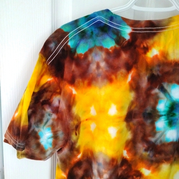 Vibrant Custom Tie-Dye T-Shirt - Picture 8 of 11